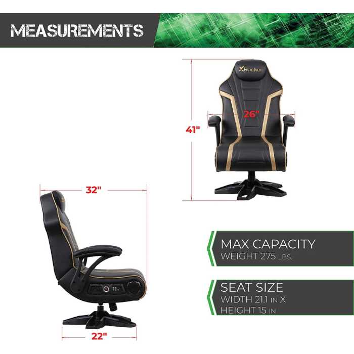 The Best Gaming Chair with Speakers: A Comprehensive Product Review