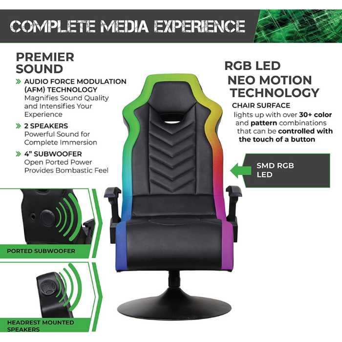 X Rocker 5152401 Zeta PC Chair